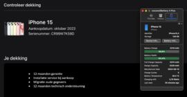 (No.5455) iPhone 15 Groen 128GB  **A-Grade**