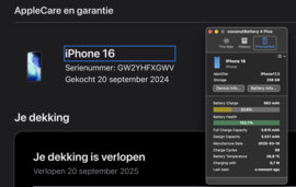 (No.6453) iPhone 16 Pink 256GB  **A-Grade**