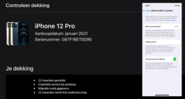 (No.4585) iPhone 12 Pro 128GB Goud  **B-Grade**