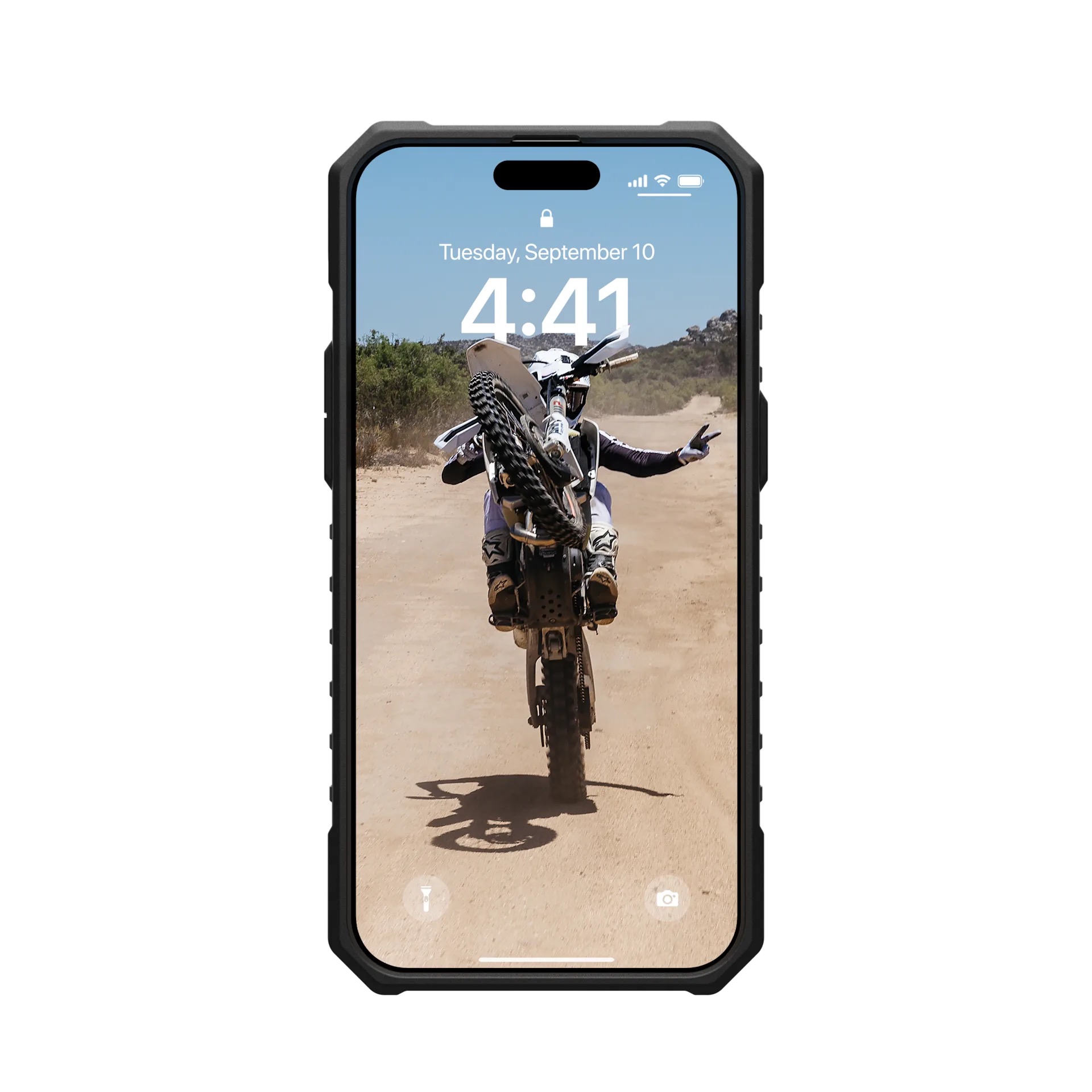 iPhone 15 Pro: UAG XTE MagSafe (Gray/Orange)