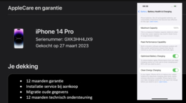 (No.5683) iPhone 14 Pro 128GB Space Black **A/B-Grade**