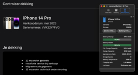 (No.5425) iPhone 14 Pro 128GB Space Black **A/B-Grade**