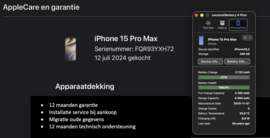 (No.6882) iPhone 15 Pro Max 256GB Naturel Titanium **A-Grade**