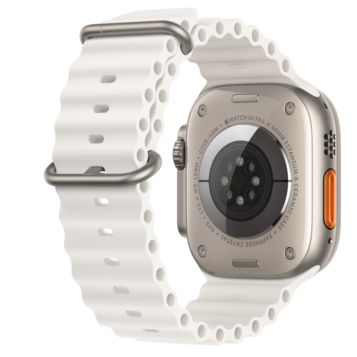 (No.5661) Apple Watch Ultra (2e gen)  Ocean white 49mm **gloednieuw**