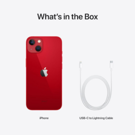 (No.5505) iPhone 13 mini Rood  128GB  **A-Grade**