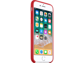 iPhone 7 / 8 / SE (2020): Liquid Silicone case (Red)