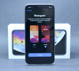 (No.5430) iPhone XS ZILVER 64GB **A/B-Grade**