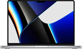 (No.5464) MacBook Pro (2021) 14" M1-PRO 8-C CPU, 14‑C GPU, 16GB /512GB  Zilver **A/B-Grade**