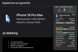 (No.6533) iPhone 16 Pro Max 256GB Desert Titanium **A-Grade**