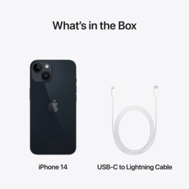 (No.5421) iPhone 14 Plus Midnight 128GB  **A-Grade**