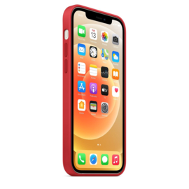 iPhone 12 / 12 Pro: Liquid Silicone Case (Rood)