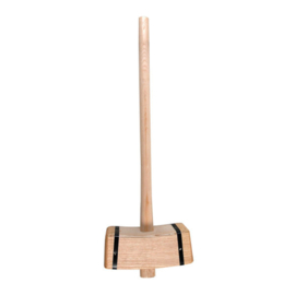 Tuinhamer vierkant, met steel 110cm