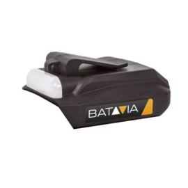 Batavia 18V accu USB-laderadapter & Zaklamp