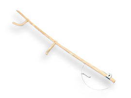 Zeisboom hout gebogen, compleet met beslag, 175 cm