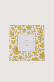 Set van 6 onderzetters hartje love this day - goud/wit | Zusss - Binnenkort verwacht!!