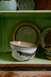 KST0175 | 70s ceramics: ramen bowls, minimalist (set of 2) | HKliving 