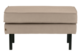 800897-K | Rodeo hocker op poten - velvet khaki | BePureHome