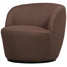 373539-E | Serra draaifauteuil - mesh stof espresso | WOOOD Exclusive