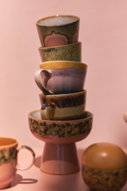 KST0026 | 70s ceramics: cappuccino mug, cliffs | HKliving