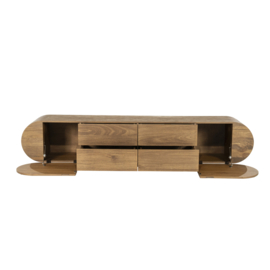 96424 | TV meubel  King 210x40x43 - bruin | Eleonora