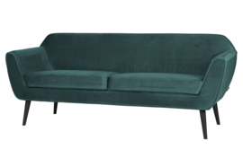 340451-198 | Rocco sofa 187 cm - fluweel teal | WOOOD