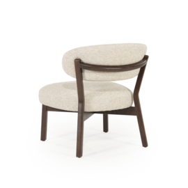96297 | Fauteuil Mikky - bruin/taupe | Eleonora