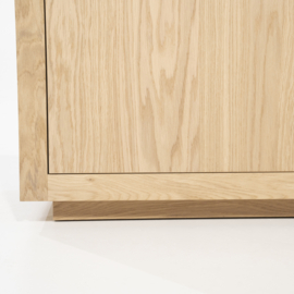 96287 | Kabinet Helsinki 120x220cm 4-drs. - naturel | Eleonora