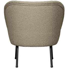 800748-GR | Vogue fauteuil - boucle beige | BePureHome