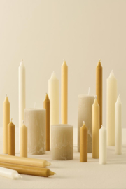 7211-27 | Short dinner candle - ivory Ø:2.2 H:11 | IB Laursen - Binnenkort verwacht!