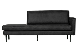 800746-Z | Rodeo daybed right - zwart | BePureHome
