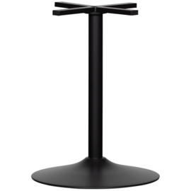 377347 | Bistro ronde buisvoet - metaal zwart 72xø54cm | WOOOD