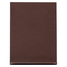 377227-D | Brook boekenstandaard staand - metaal donkerbruin | WOOOD