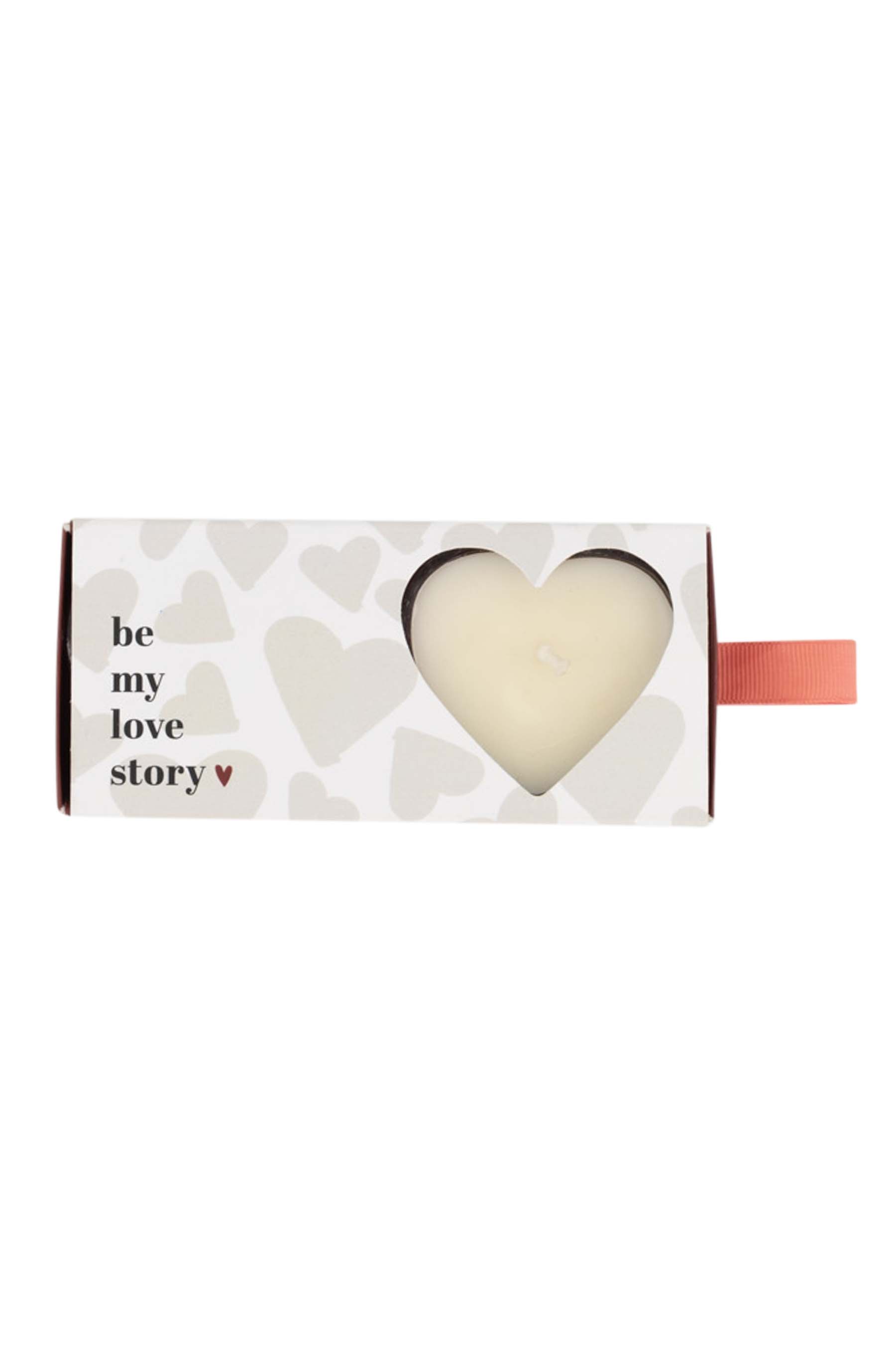 Set van 2 geurkaarsjes in doosje - wit/rood | Zusss