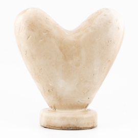 AS7378 | Aardewerk ornament heart | HomeBound by KY