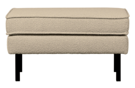 800897-GR| Rodeo hocker op poten - Bouclé beige | BePureHome