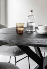 BT 611104 | Timeless Black eettafel Shape Ø130 cm - rond | DTP Home