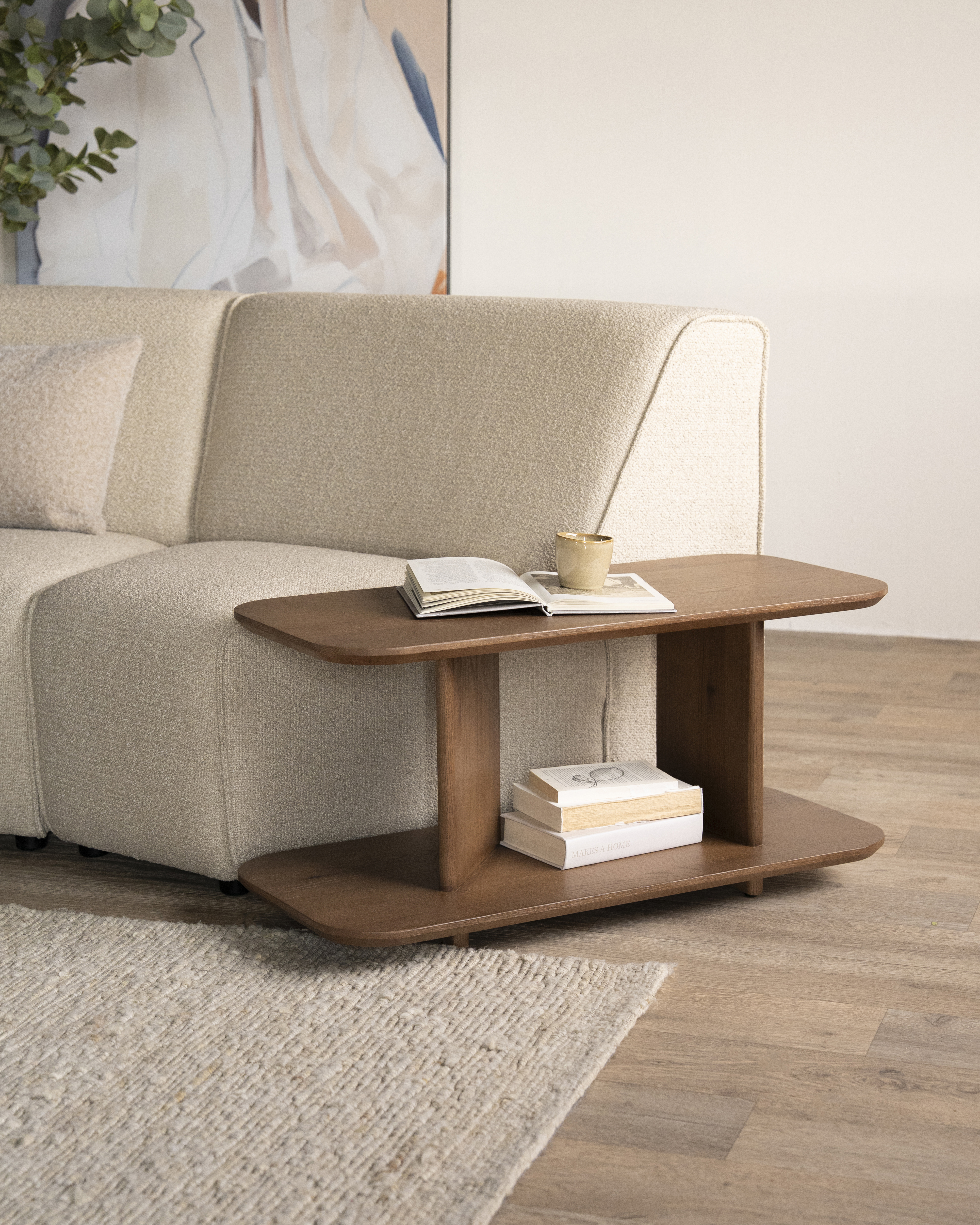 96385 | Bijzettafel TY - bruin | Eleonora