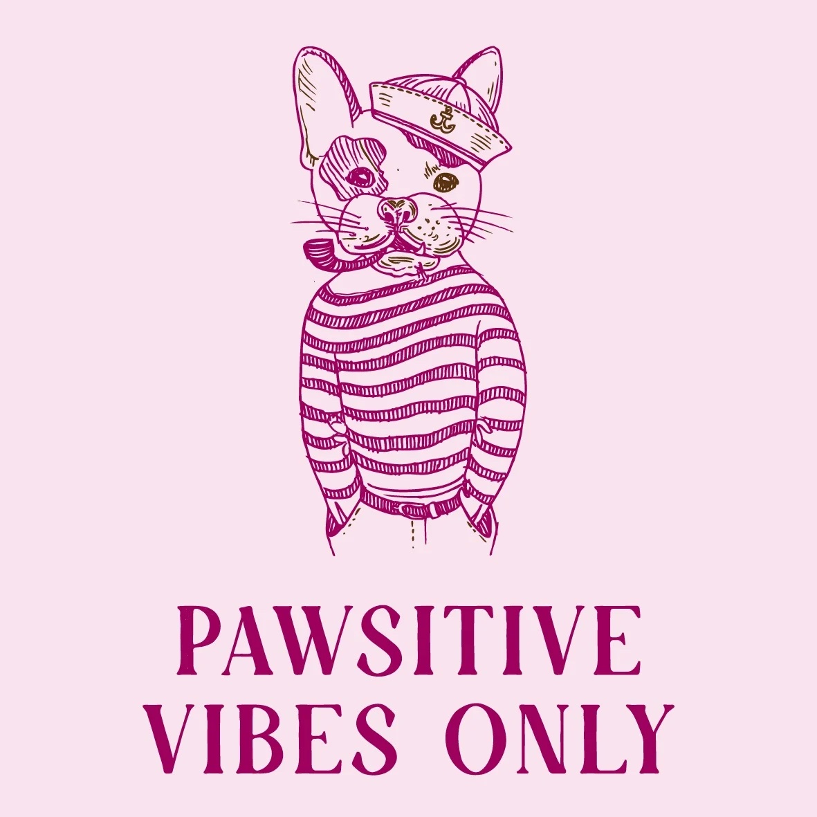 TE3023 | Tegeltje pawsitive vibes | HomeBound by KY