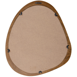 377496-N | Leif spiegel - hout naturel 48x44 cm | WOOOD
