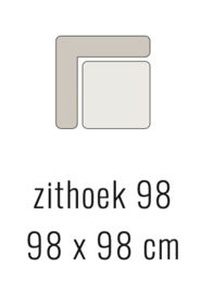 Zithoek 98 - SOOF 98x98 cm | Sevn