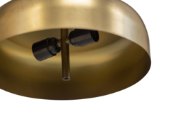 375413-Z | Safa hanglamp horizontaal - metaal glas brass | WOOOD Exclusive