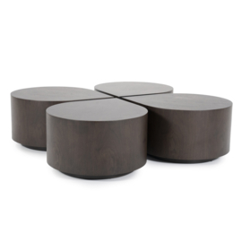 96245 | Bijzettafel Jules - bruin | Eleonora