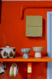 KST0183 | 70s ceramics: tapas bowl on base L, slush | HKliving