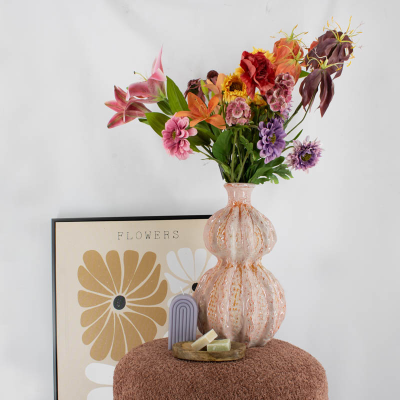 BZ1547 | Kunstbloem gloriosa 83cm - paars | HomeBound by KY