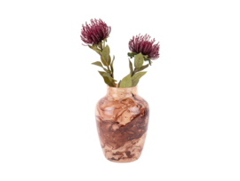PT4013BR | Vase Blended Cone - chocolate brown | Present Time 