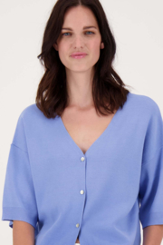 Fijnbrei vestje - lavenderblauw | Zusss