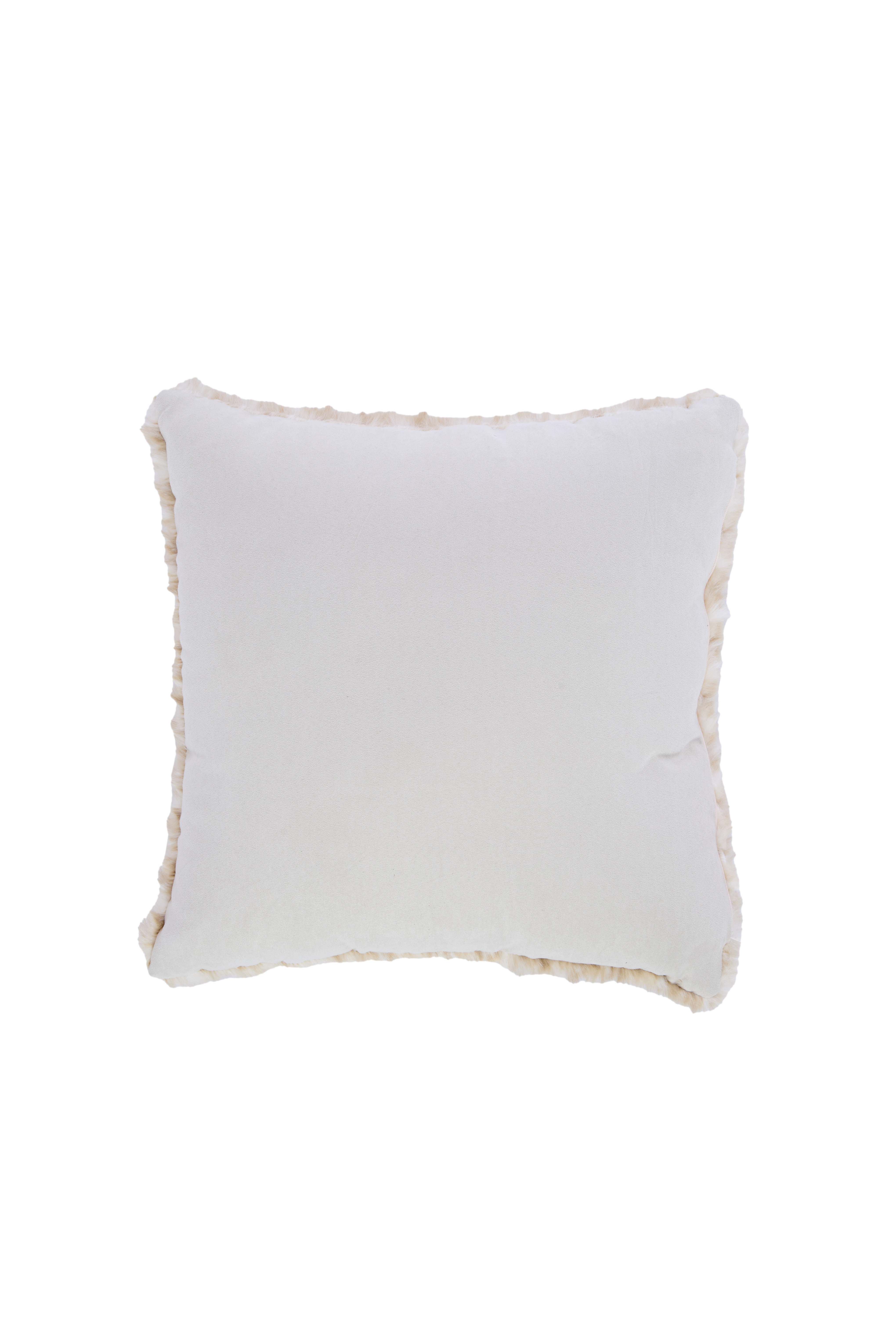 6885976 | Kussen 45x45 cm MODRA - crème/licht groen | Light & Living