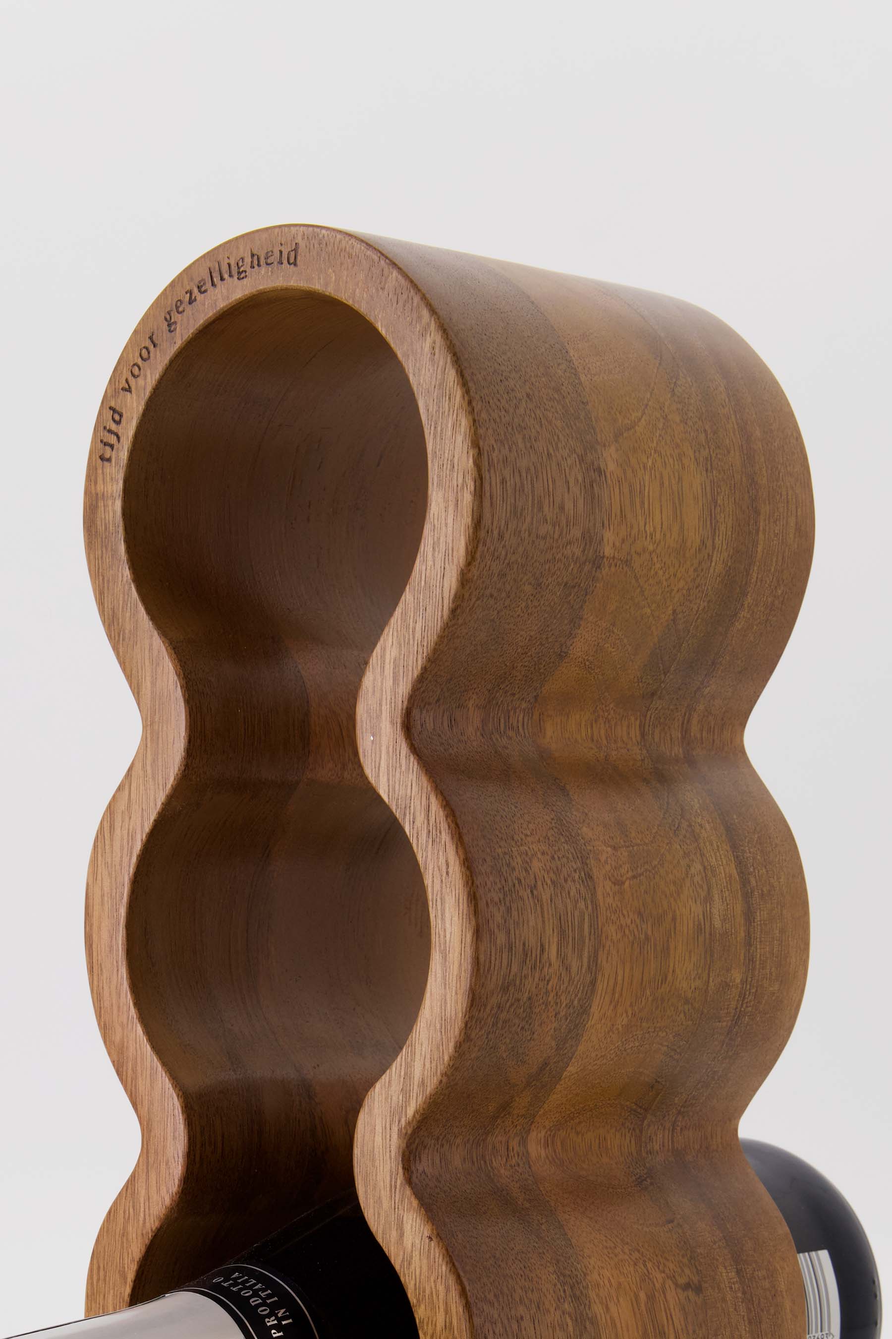 Wijnrek hout - naturel | Zusss