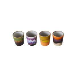 ACE7252 | 70s ceramics: egg cups, island (set of 4) | HKliving 