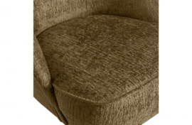 800748-BR | Vogue fauteuil - Structure velvet Brass | BePureHome